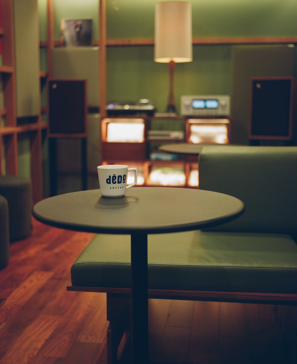 Coffee in Blue Cup